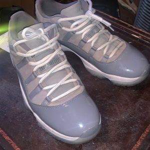 Air Jordan Cool Grey 11s Low size10.5